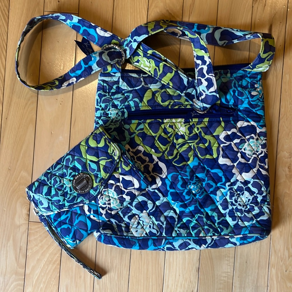 Vera Bradley crossbody bag and wallet